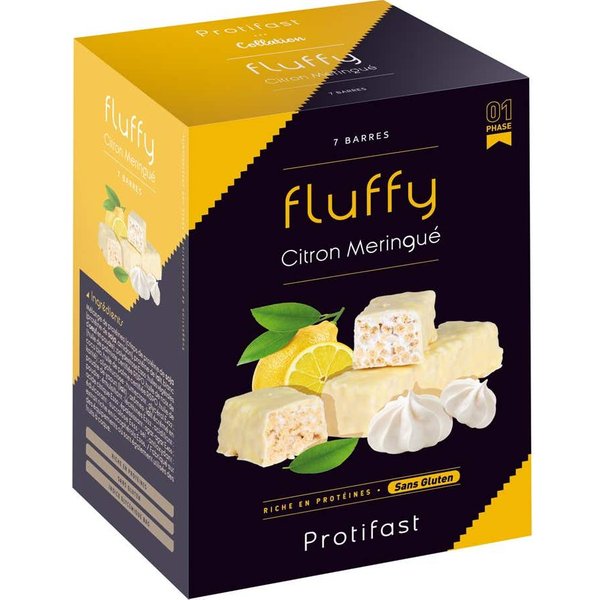Protifast Fluffy LimóN Merengue Barritas 7 Uds-image