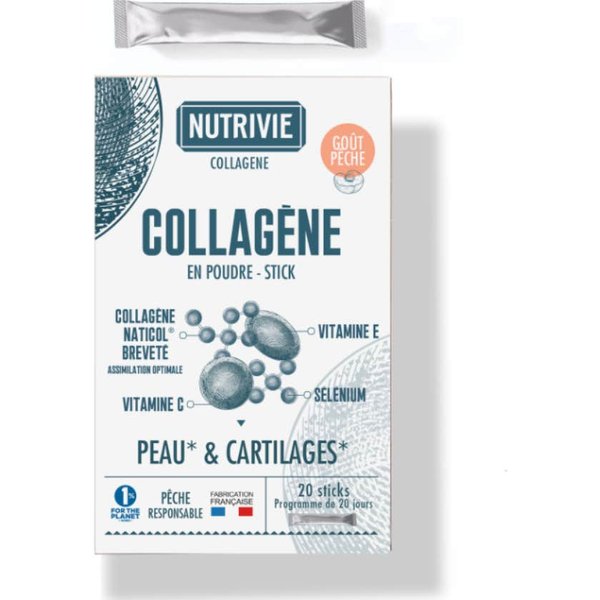 Nutrivie ColáGeno Marin Naticol Type I 20 Sticks-image