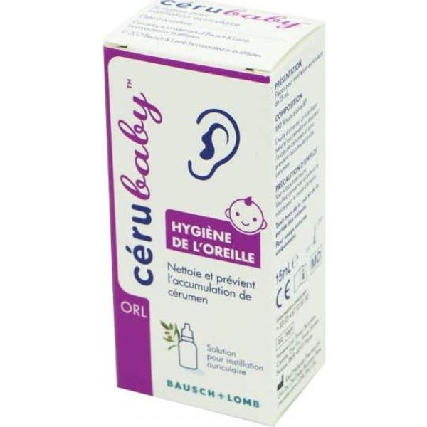 Bausch & Lomb Cerubaby Solution Auriculaire 15Ml-image