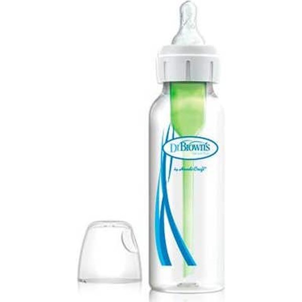 Dr Brown's BiberóN 0 Bpa Boca Estrecha Natural Flow 250Ml 1Ud-image