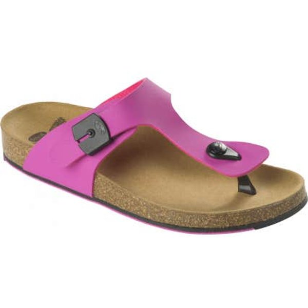 Scholl Spikey Ss 5 Mule Bioprint Fucsia Negro Talla 37 1 Par-image