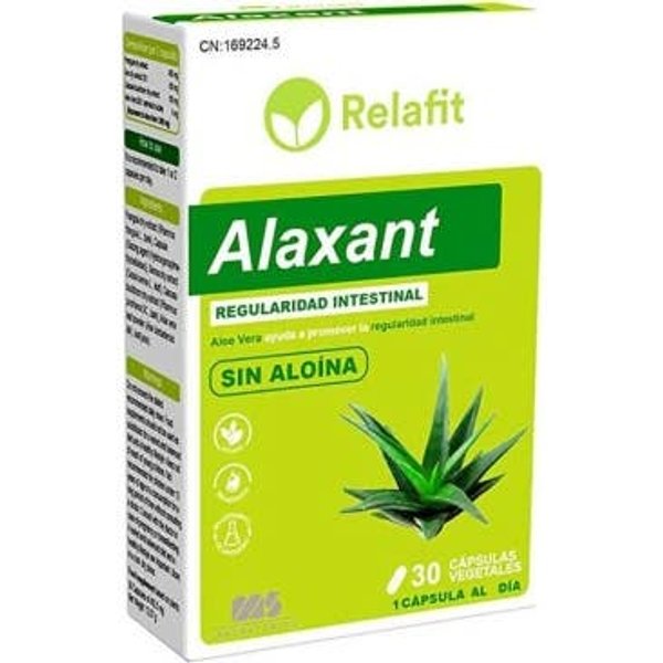 Relafit Alaxant Aloe Vera 500Mg 30Caps-image