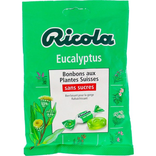 Ricola Caramelos De Hierbas Suizas Sabor Eucalipto 70G-image