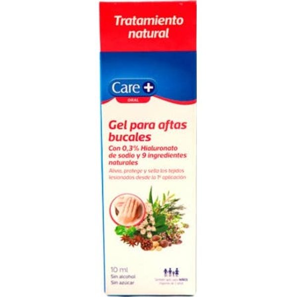 Care+ Gel Aftas Bucales ÁCido HialuróNico 10 Ml-image