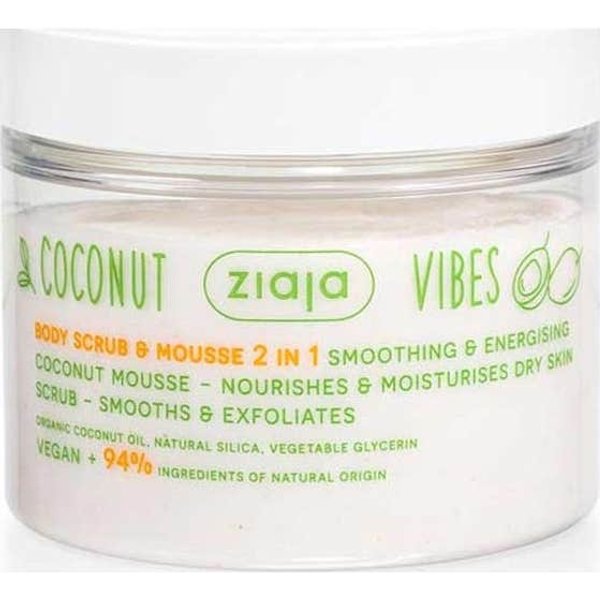 Ziaja Coconut Vibes Body Scrub & Mousse 2 In 1 270 Ml-image