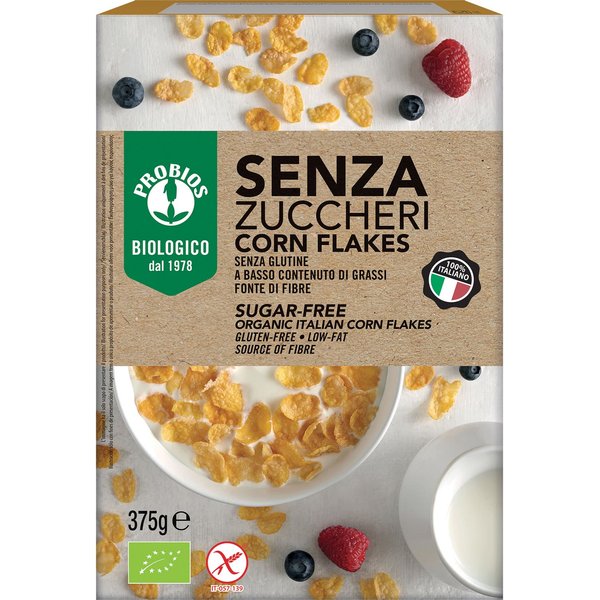 Probios Corn Flakes Sin AzúCar Sin Gluten Bio 375 G-image