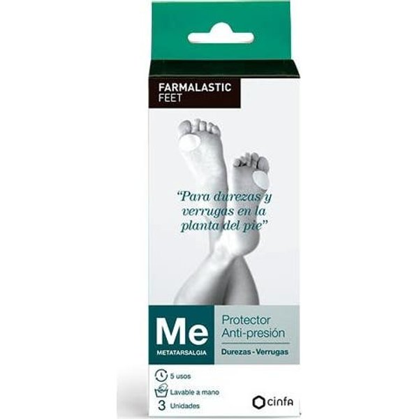 Farmalastic Podo Protector Anti Presion Plantar Talla úNica X3-image