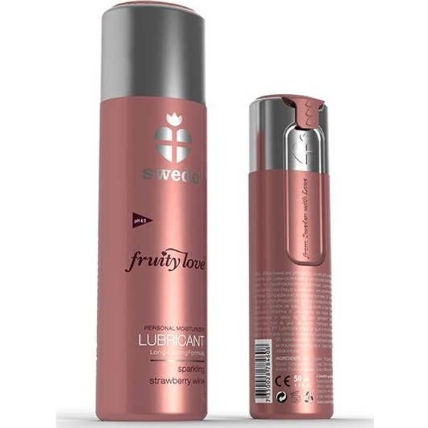 swede -Fruity Love Lubricante Fresas Champagne 100 Ml-image