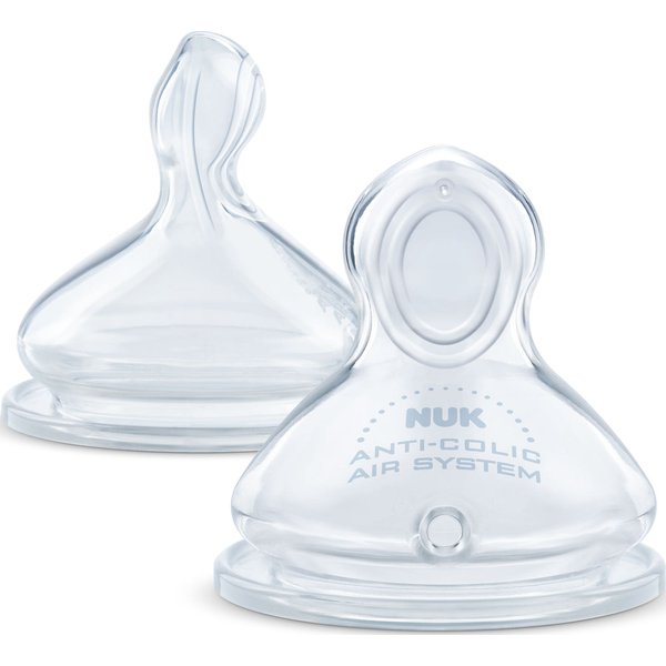 Nuk Fc Tetina AnticóLico De Silicona T-1 Orificio M 2Uds-image