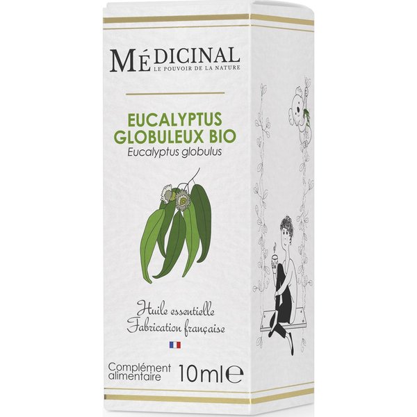 Mediprix Medicinal Huile Essentielle Bio Eucalyptus Globuleux 10Ml-image