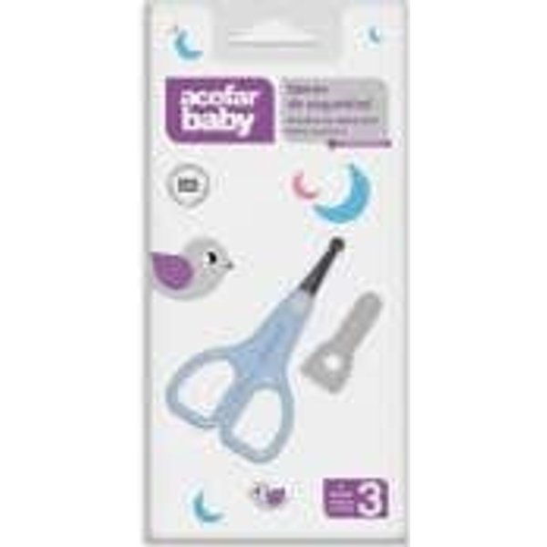 Acofarbaby Tijeras De Seguridad Azul-image