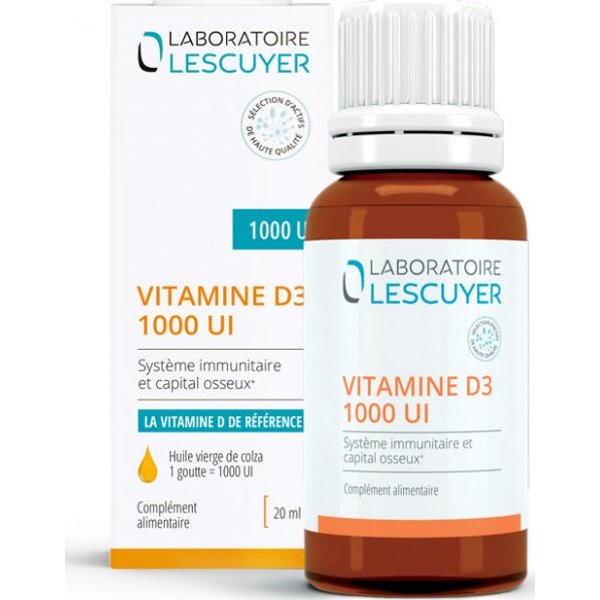 Lescuyer Vitamina D3 1000 Ui 20 Ml-image