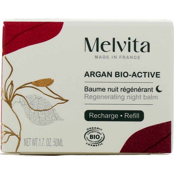 Melvita Argan Bio Active BáLsamo Noche Regenerante Recarga 50Ml-image
