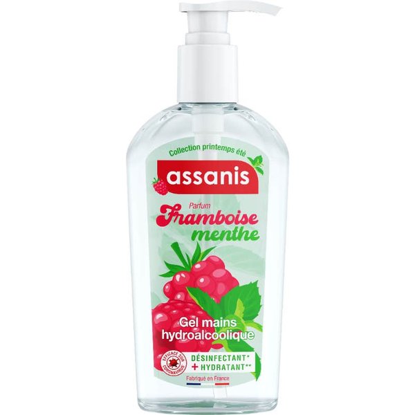 Assanis Gel HidroalcohóLico Frambuesa Menta 250Ml-image