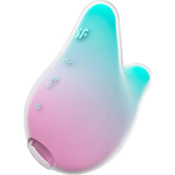 Satisfyer Mermaid Vibes Estimulador Vibrador Menta Rosa 1 Ud-image