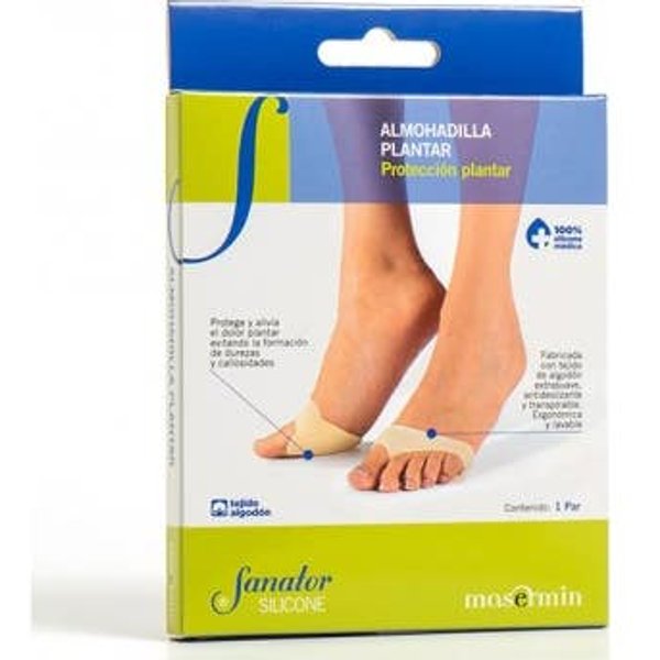 Sanator Almohadilla Plantar Silicona Talla 41-42 1 Par-image