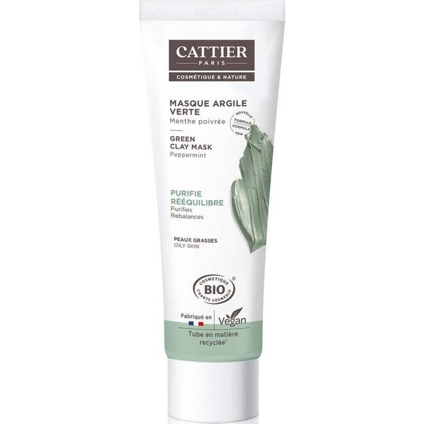 Cattier Mascarilla De Arcilla Verde Y Menta 100Ml-image