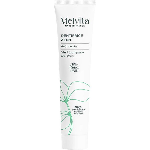 Pasta De Dientes Melvita Pure Mint 75Ml-image
