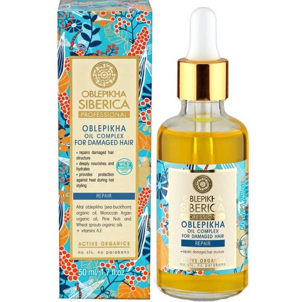 Natura Siberica Oblepikha Oil Complex Cheveux AbîMéS 50Ml-image