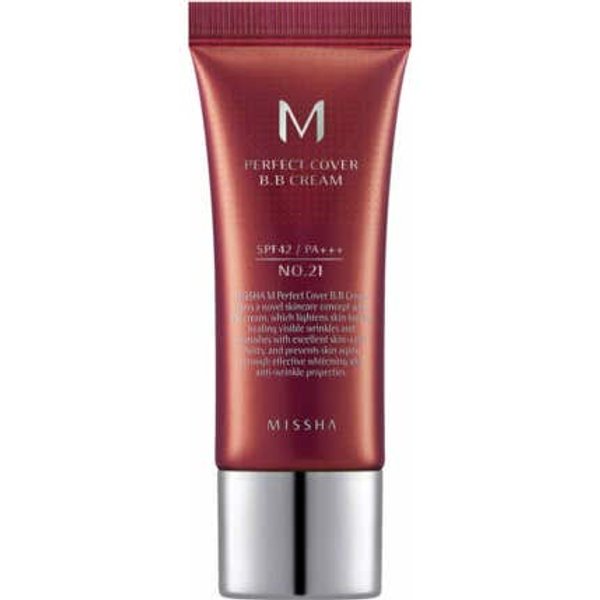 Missha Perfect Cover Bb Cream Spf42 Nro 21 Light Beige 20Ml-image