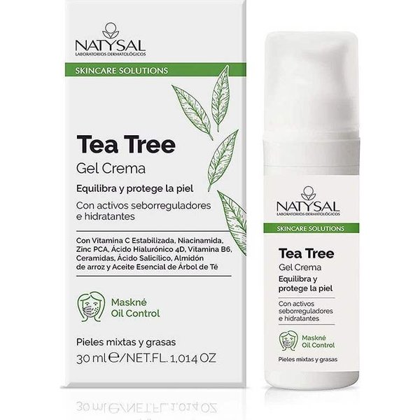 Natysal Gel Crema Facial ÁRbol De Té 30Ml-image