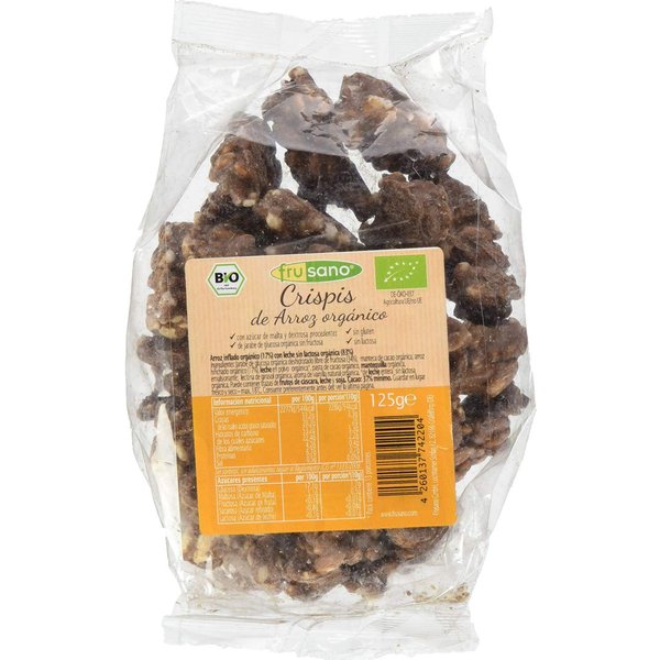 Frusano Crispis De Arroz Y Chocolate Con Leche Bio 125G-image