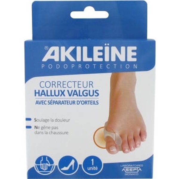AkileïNe Correcteur Hallux Valgus SéParateur D'orteils 1Ud-image