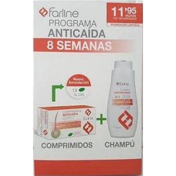 Farline Pack AnticaíDa LocióN 100Ml + 56Comp-image