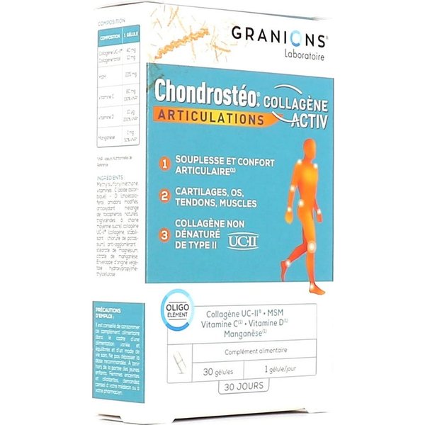 Granions Chondrosteo + CollagèNe Activ 30Caps-image
