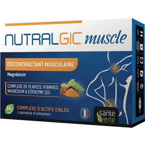 Sant Verte - Nutralgic Muscle 14 Comprimidos-image