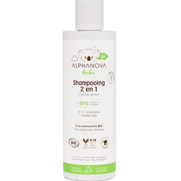 Alphanova Bebé Bio Champú 2 En 1 200 Ml-image