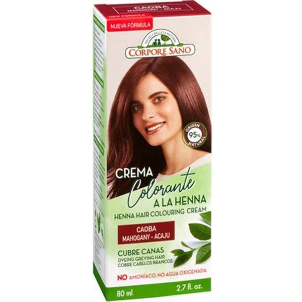 Corpore Sano Crema Colorante Cabello Caoba 80Ml-image