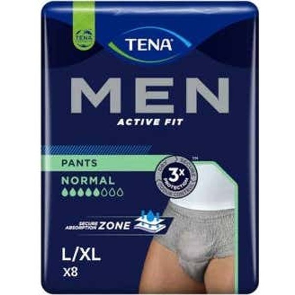Tena Active Fit Grev L-XL 9Uds-image