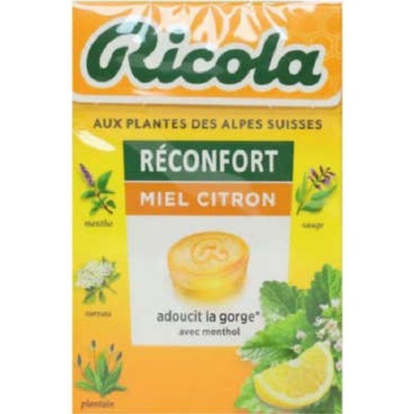 Ricola Reconfort Caramelos Miel Citron 50 G-image