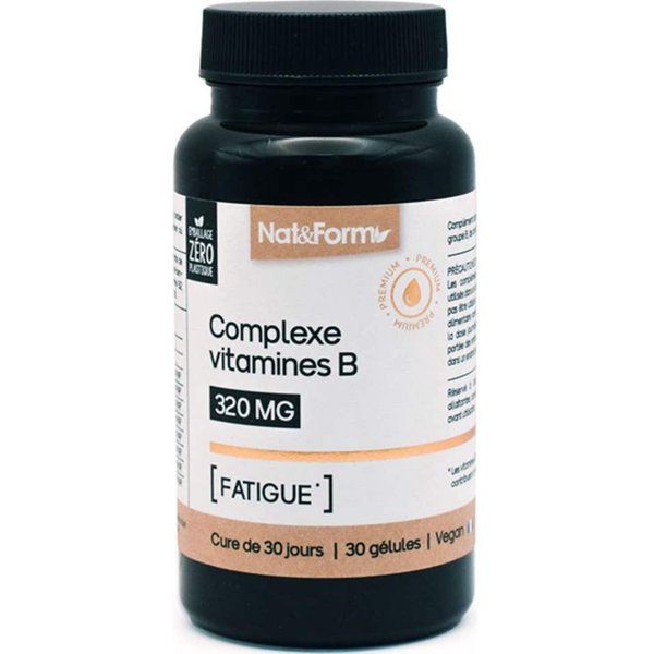 Nat&Form Complejo Vitamina B 320Mg 30 Perlas-image