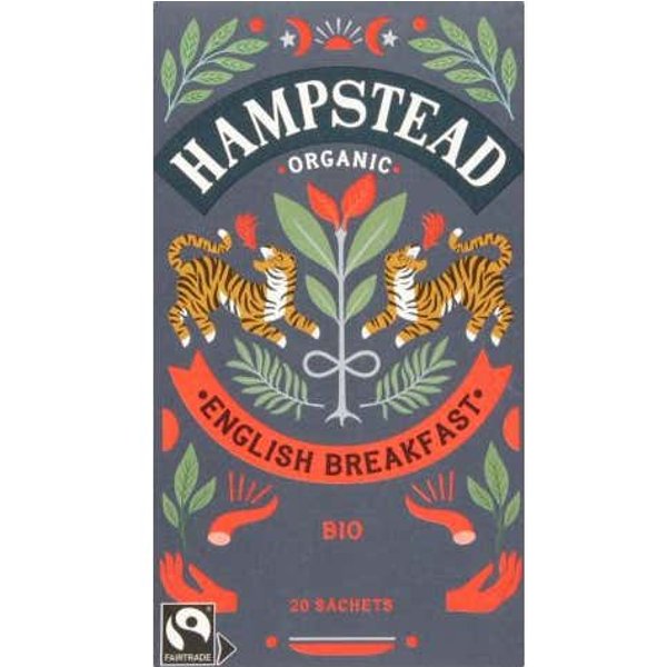 Hampstead Tea English Breakfast InfusióN Bio 20 Sobres-image