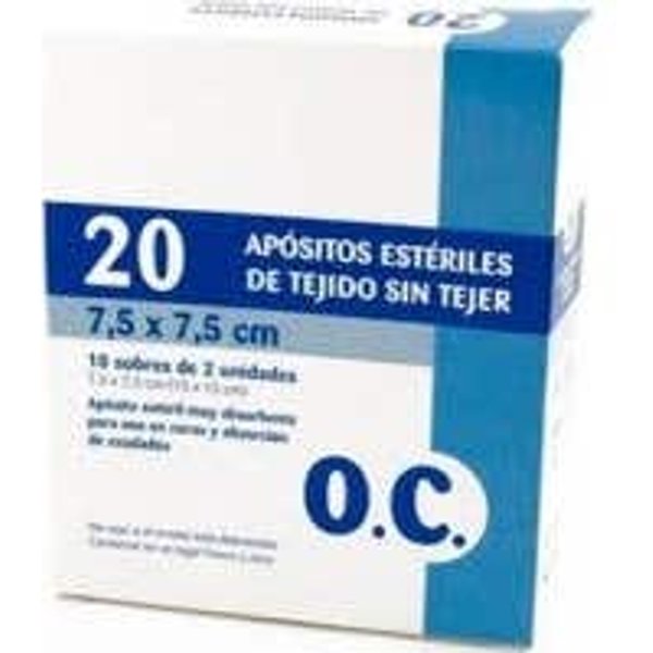 Oc Gasa Esteril Tejido Sin Tejer 7.5 X 7.5Cm 20Uds-image