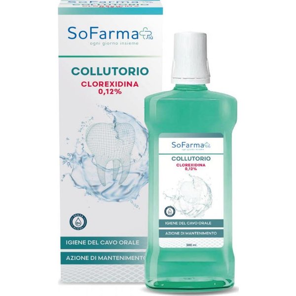 Sofarmapiù Colutorio Clorhexidina 0,12% 300 Ml-image