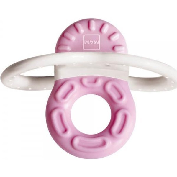 Mam Mordedor Mini Bite & Relax Fase 1 +2M Rosa 1Ud-image