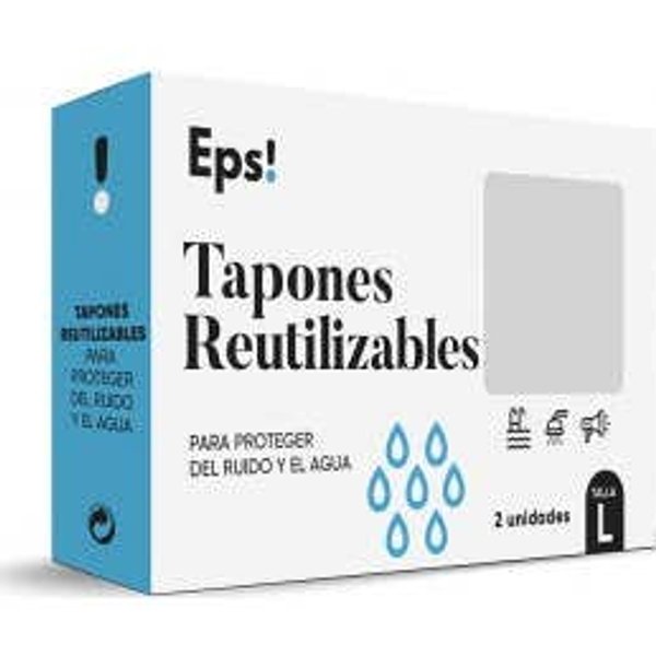 Deiters Eps! Tapones Reutilizables T. L 2Uds-image