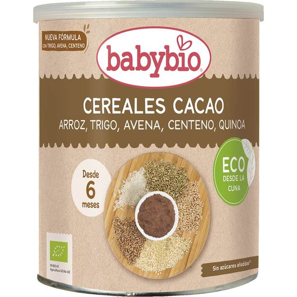 Babybiopreparado EcolóGico De Cereales Con Cacao 220G-image