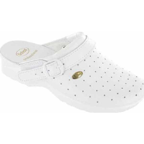 Scholl Back Guard Zueco Blanco Talla 37 1 Par-image