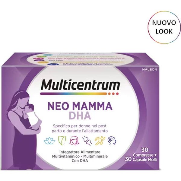 Multicentrum Neo Mom Dha 30Comp + 30Caps-image