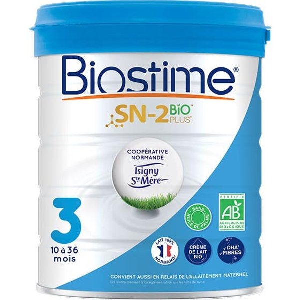 Biostime SN2 Bio Plus Leche En Polvo De 3ª Edad 800G-image