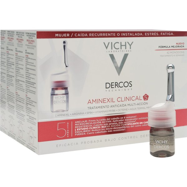 Vichy Dercos Technique Aminexil Clinical 5 Women 42X6Ml-image