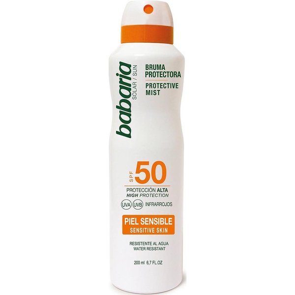 Babaria Waterproof Bruma SPF50 Piel Sensible Waterproof 200Ml-image