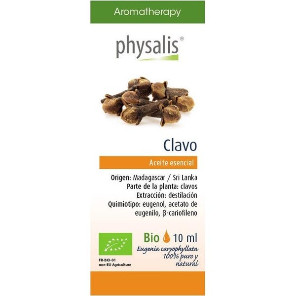 Physalis Aceite Esencial De Clavo Bio 10 Ml-image