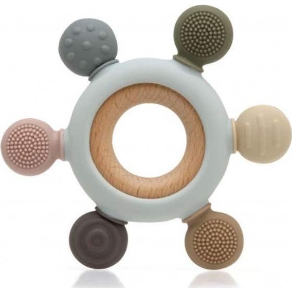 Kiokids Mordedor Madera Y Silicona +3M 1Ud-image