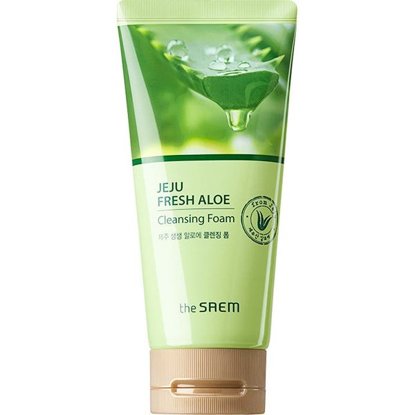 The Saem Jeju Fresh Aloe Espuma Limpiadora 150G-image