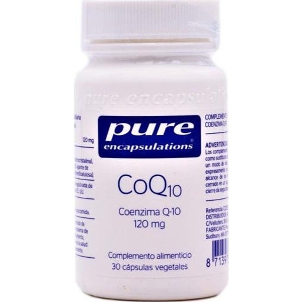 Pure Encapsulations Coenzima Q10 30 Caps-image